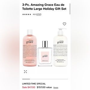 Philosophy Amazing Grace set